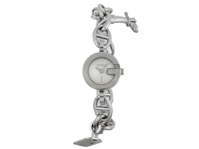 Gucci Women's Watch Quartz Steel Charms γυναικείο ρολόι YA107504 φωτο 1