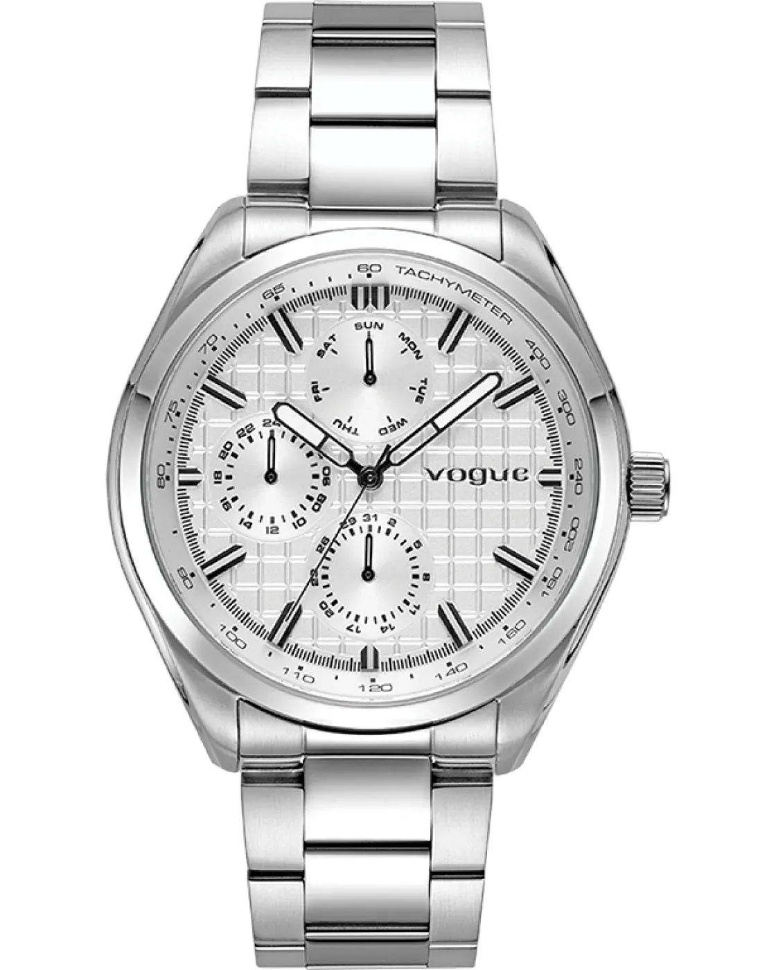 Vogue Lemans Silver ανδρικό ρολόι 2020650182 φωτο 1